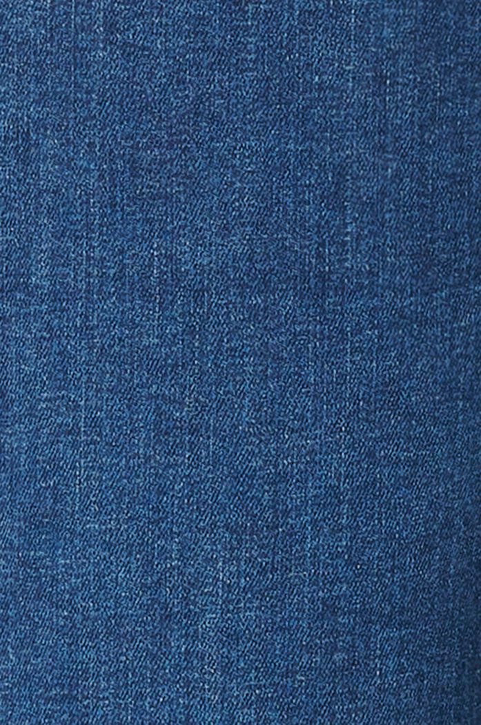 Schmal geschnittene Jeans mit Überbauchbund