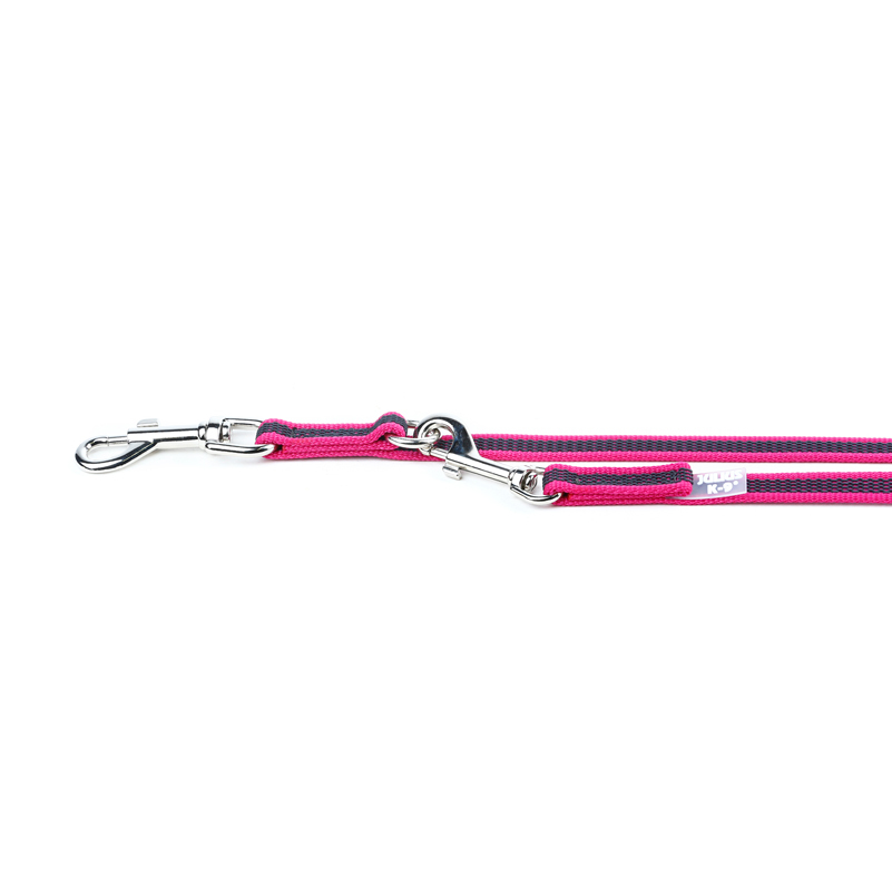 JULIUS-K9 Hundeleinen JULIUS-K9 Führleine verstärkt 14mm pink
