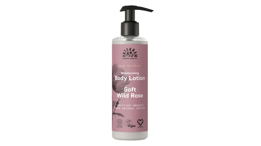 URTEKRAM Körperlotion Soft Wild Rose 245 ml