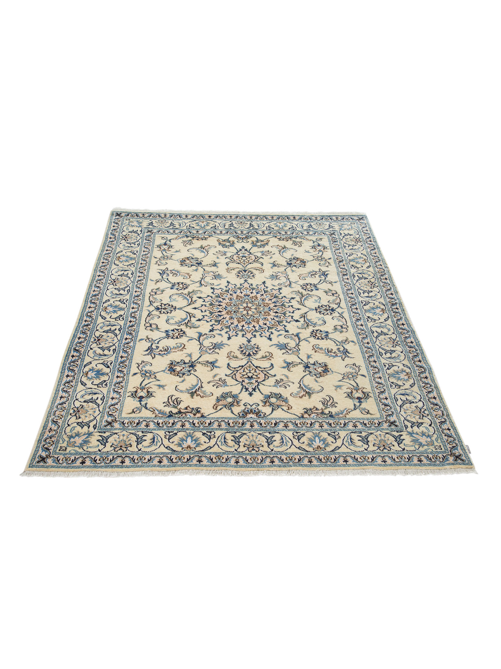 Kaschmar Nain 12 Lah ca. 150 x 202 cm, Unikat / Einzelstück