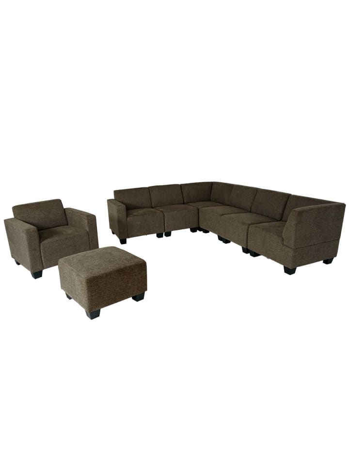 MCW Modular Sofa-System 6-1-1 Moncalieri, Braun günstig kaufen onesize