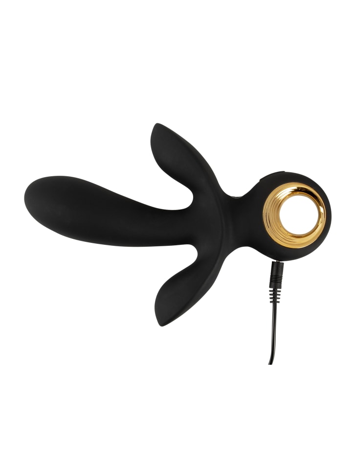 You2Toys Triple-Vibrator Inflatable Triple Vibrator in schwarz günstig kaufen 18,8 cm