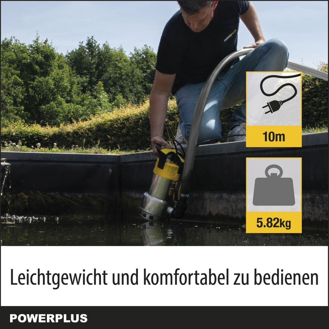 Powerplus Elektrische Wasserpumpe POWXG9537
