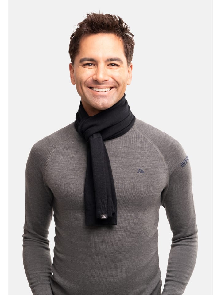 DANISH ENDURANCE Wollschal Merino in schwarz günstig kaufen onesize