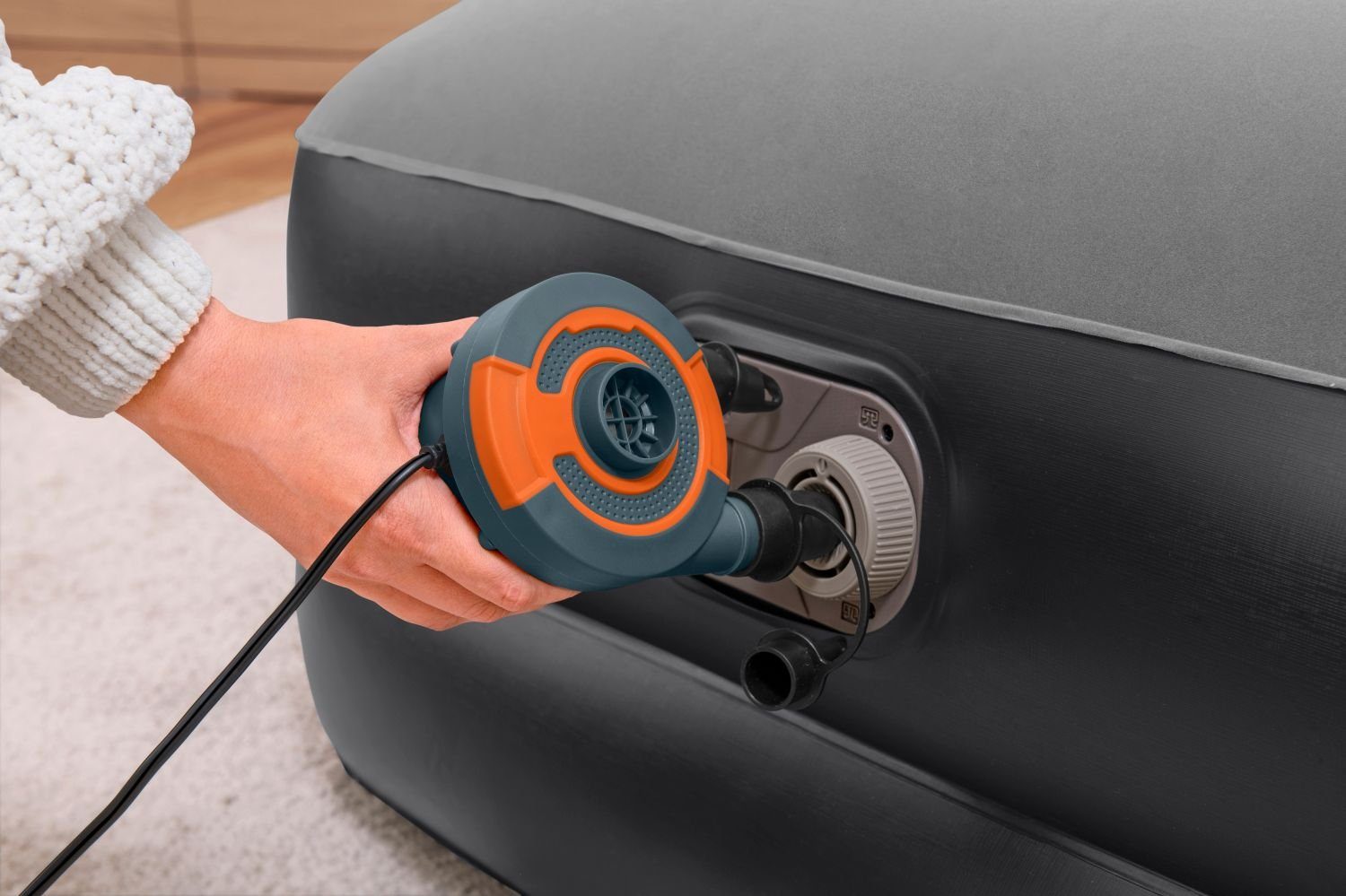 BESTWAY Luftbett Bestway XL Doppel Luftbett Für Zwei Schlafmöglichkeit Matratze Gäste A