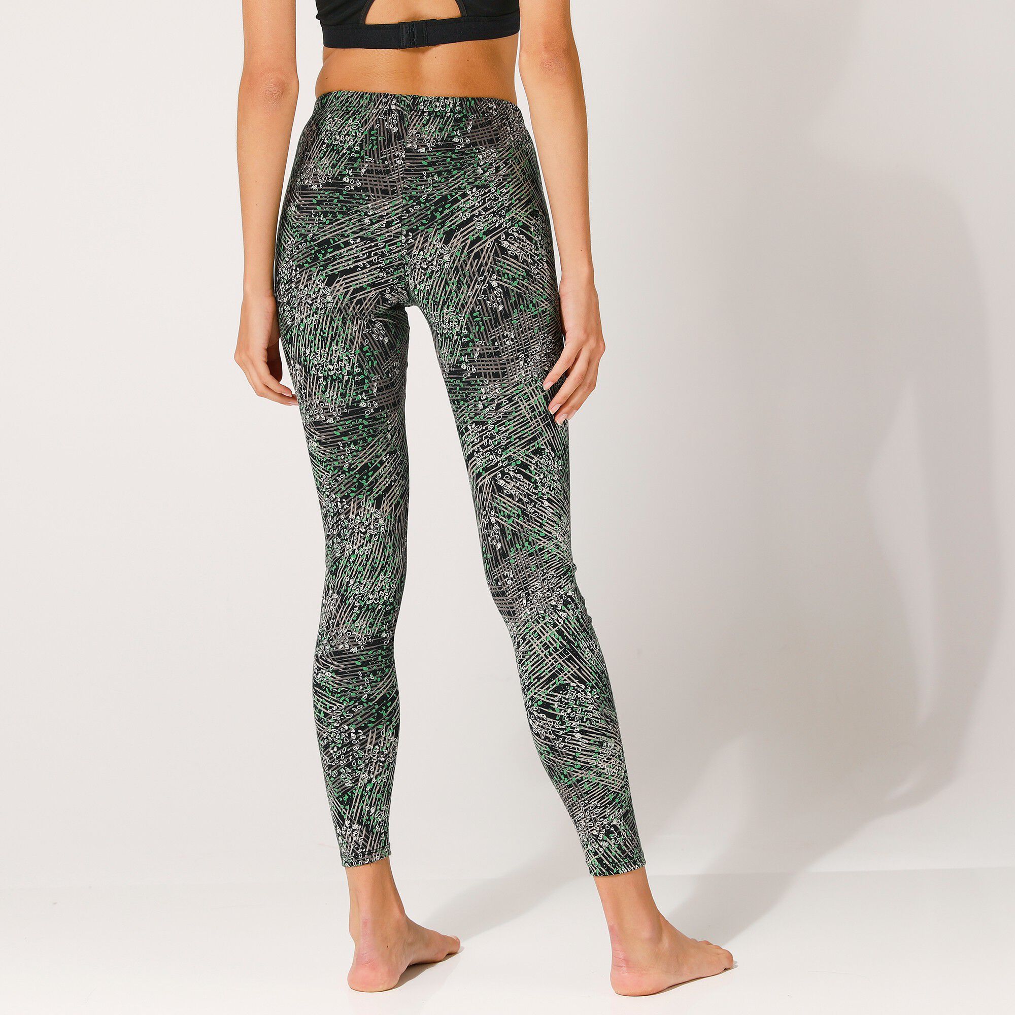 Legging imprimé crayonné
