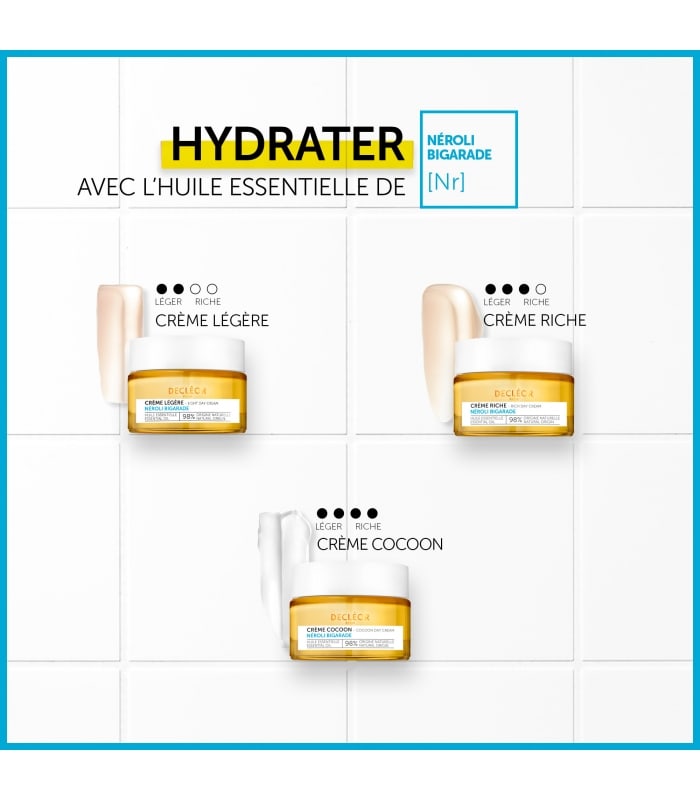 DECLÉOR-NEROLI BIGARADE-Crème visage hydratante peau normale à sèche