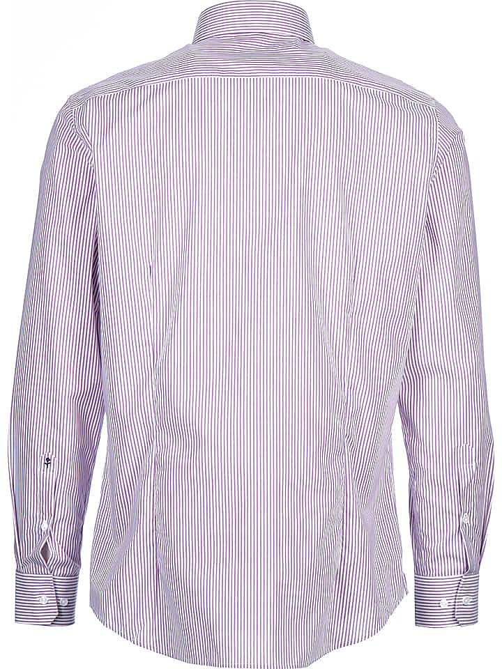 Seidensticker Hemd - Slim fit - in Lila/ Weiß günstig kaufen 39