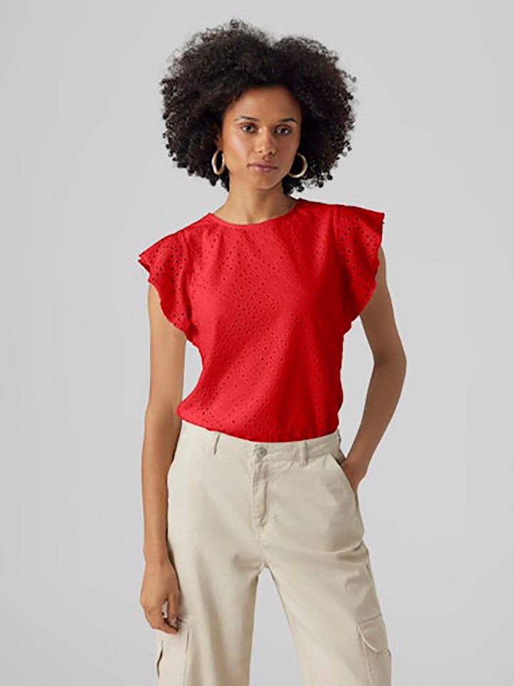 Vero Moda Shirt in Rot günstig kaufen