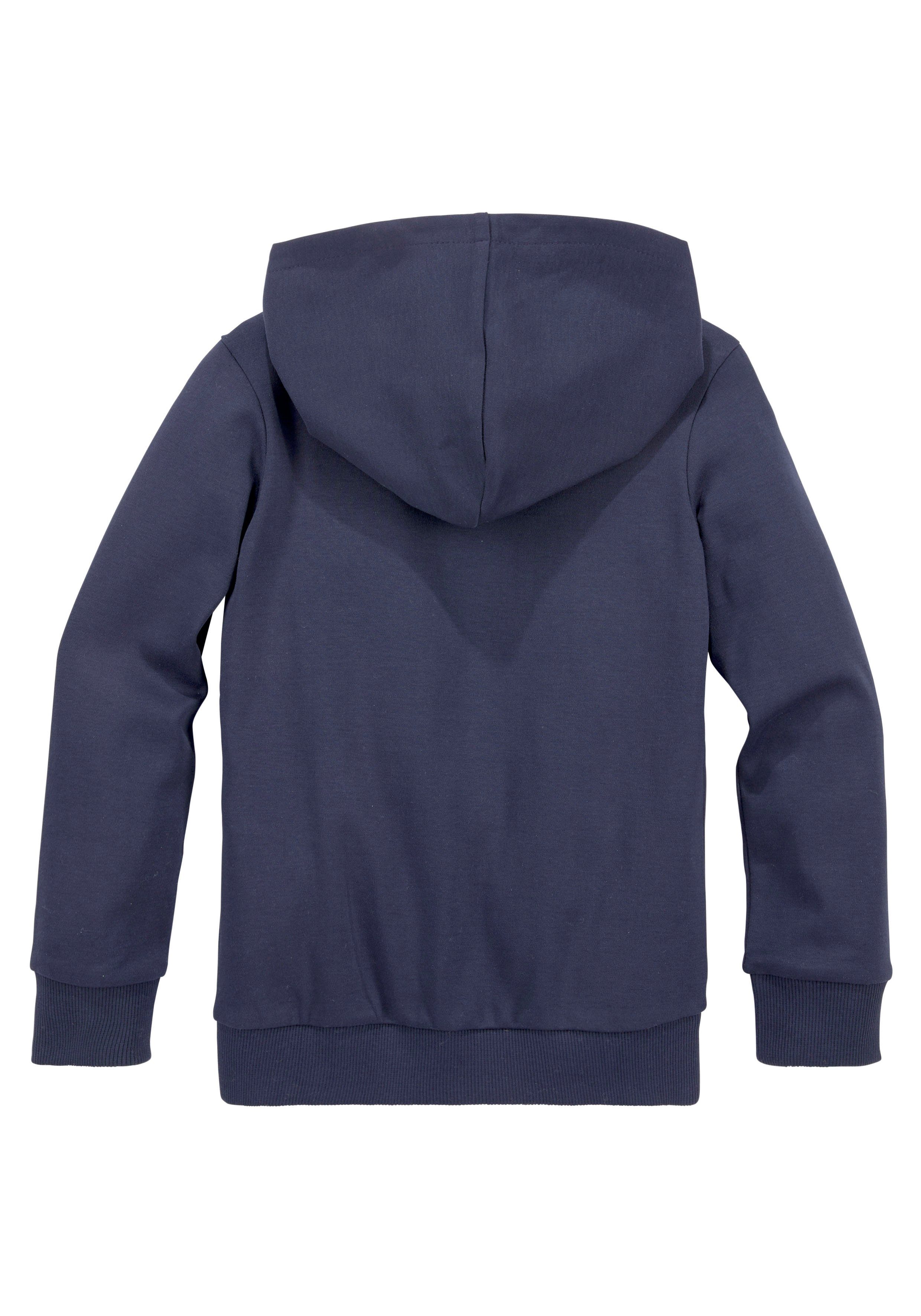 KangaROOS Kapuzensweatshirt aus Interlock-Material mit Wendepailletten