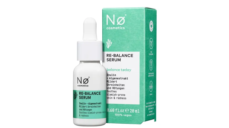 Nø Cosmetics balance tøday Re-Balance Serum 20 ml