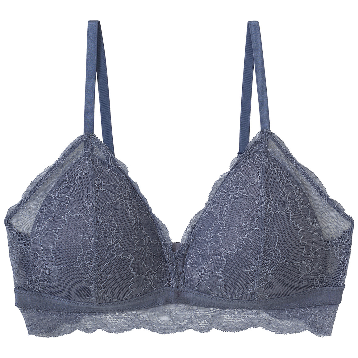 Damen Bralette mit floraler Spitze