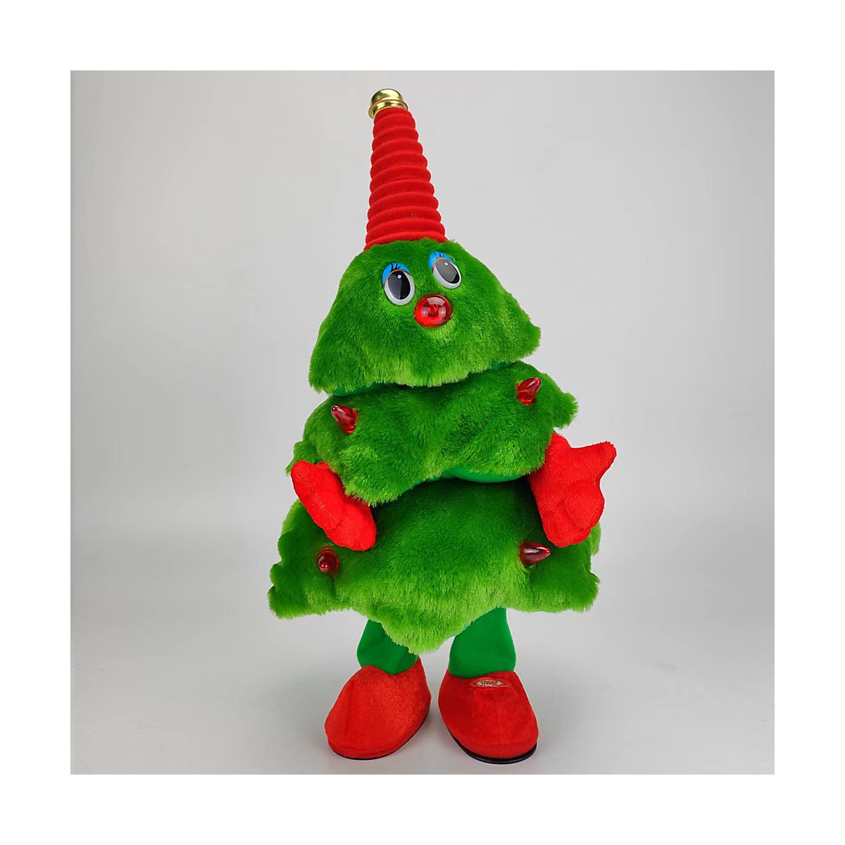 Spielzeug für den Weihnachtsbaum Elektrischer Plüsch Tanzender Weihnachtsbaum Spielzeug
