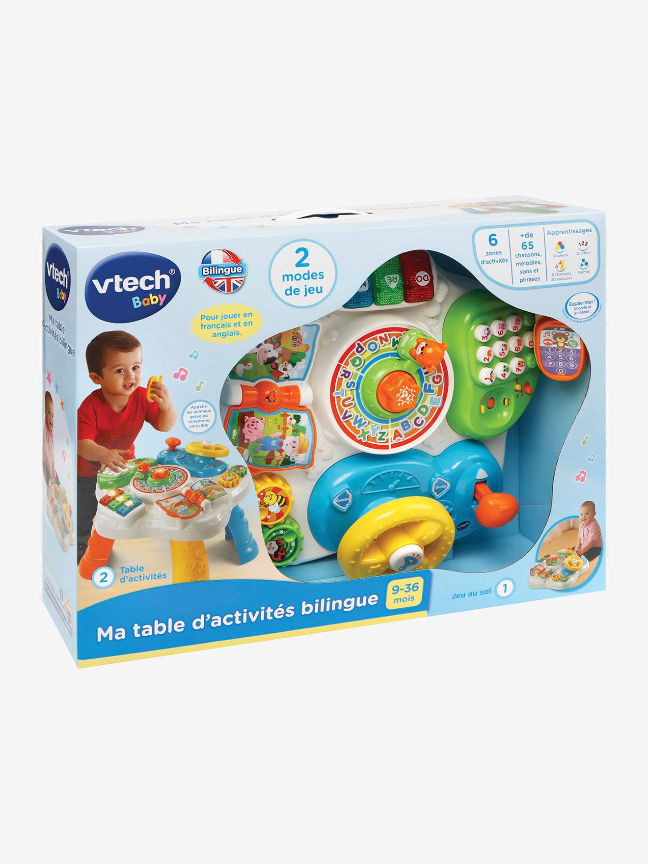 Ma table d'activités bilingue VTECH multicolore