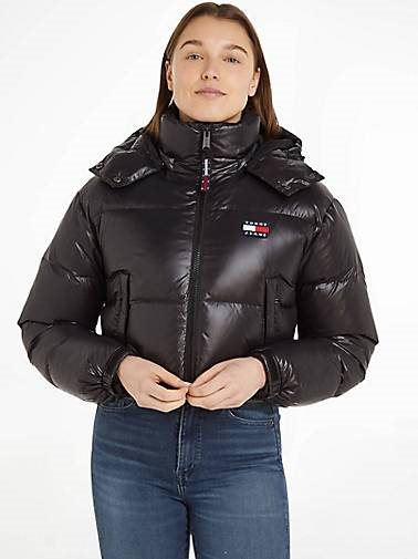 TOMMY-JEANS Damen Daunenjacke mit Kapuze TJW CRP ALASKA PUFFER