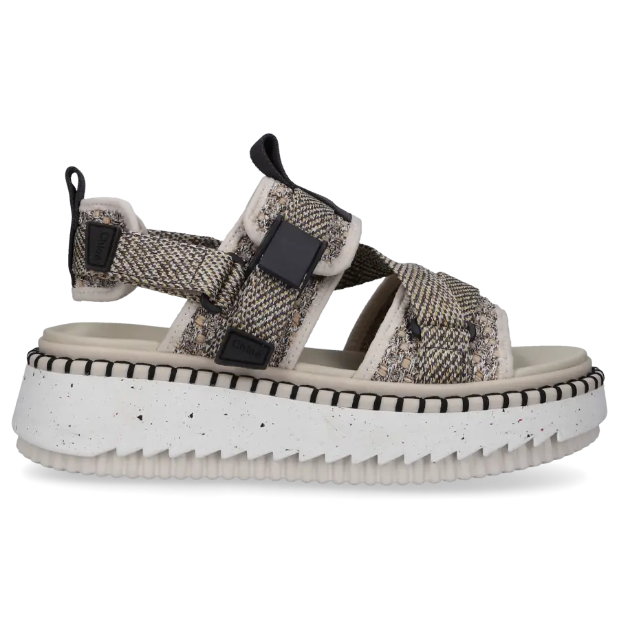 Chloé - Sandalen LILLI Nylon - beige