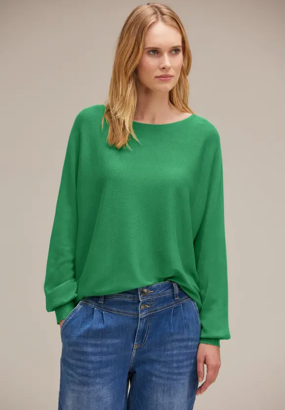 Street One Pullover in Unifarbe