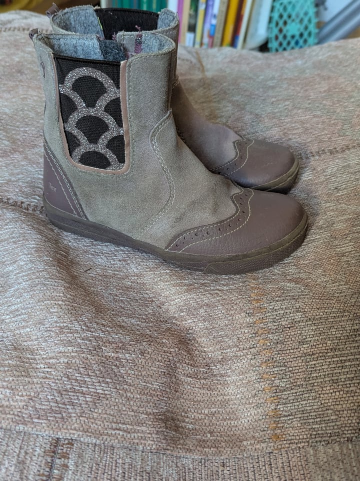 lamino Leder-Chelsea-Boots in Mauve günstig kaufen 28