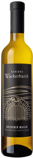 2020 Radebeuler Goldener Wagen Traminer Spätlese lieblich 0,5 L - Sächsisches Staatsweingut Schloss Wackerbarth