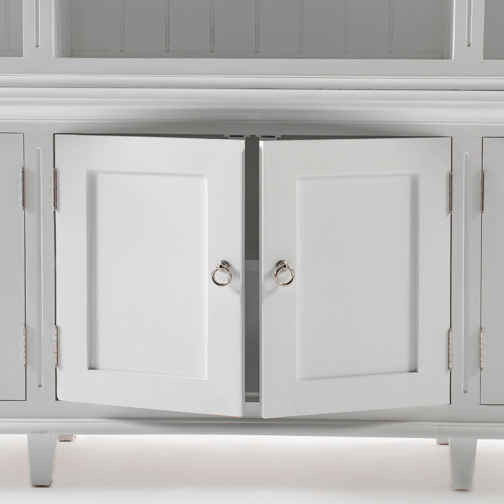 Novasolo Küchenbuffet Skansen Verstellbare Regale, Triple-Bay Hutch Kabinett
