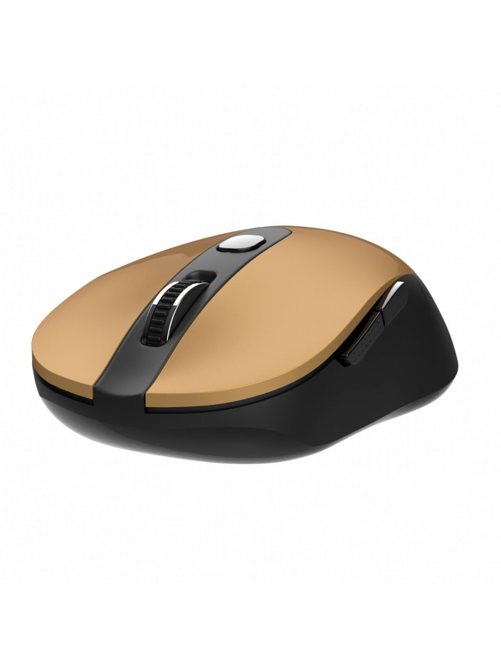 Inca INCA Maus IWM-233RG 1600 DPI,Wirless,6 Tasten 2,4GHz Ergonomisches in Gold günstig kaufen onesize