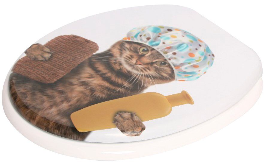 Sanilo WC-Sitz Shower Cat, mit Absenkautomatik