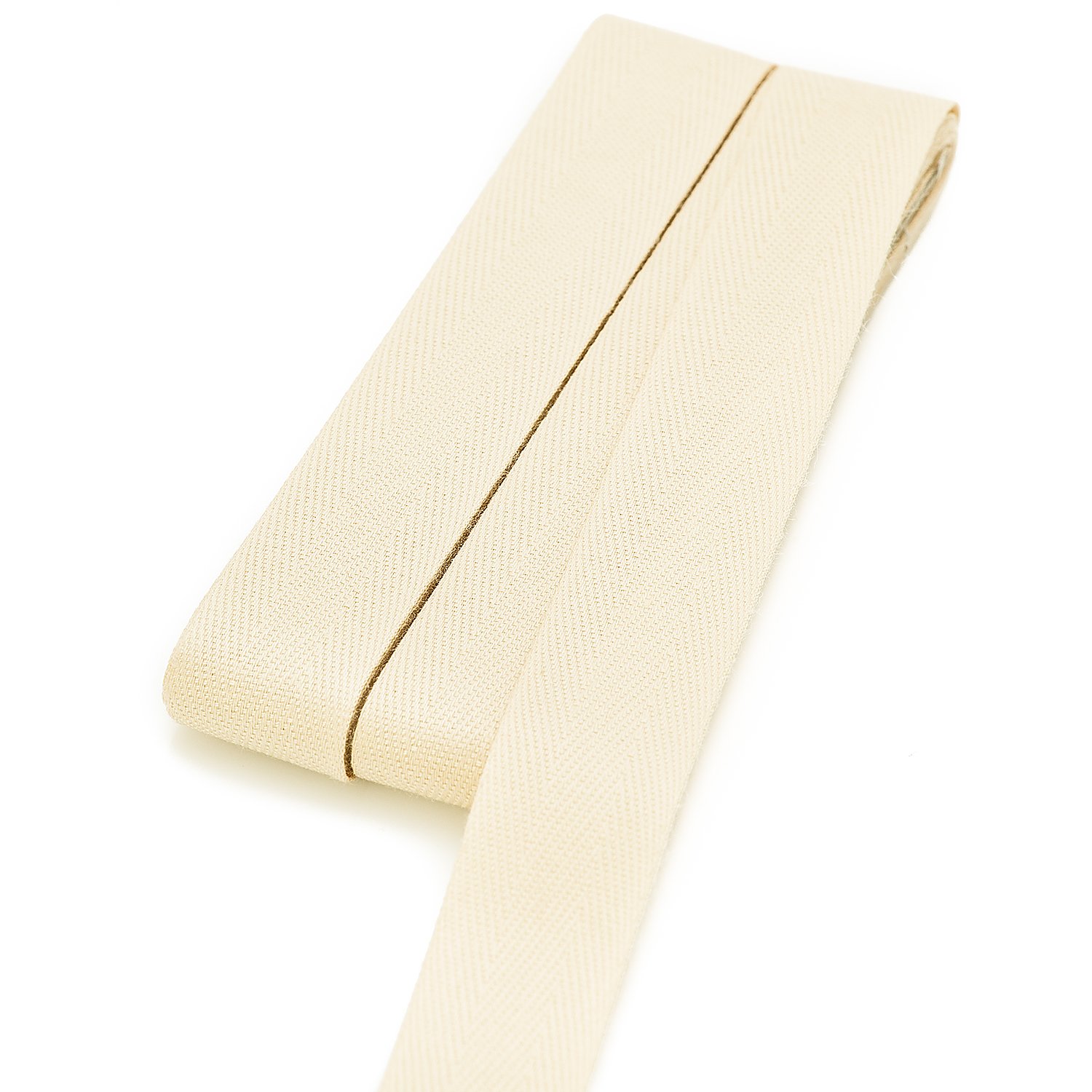 buttinette Nahtband, natur, Breite: 2 cm, 5 m