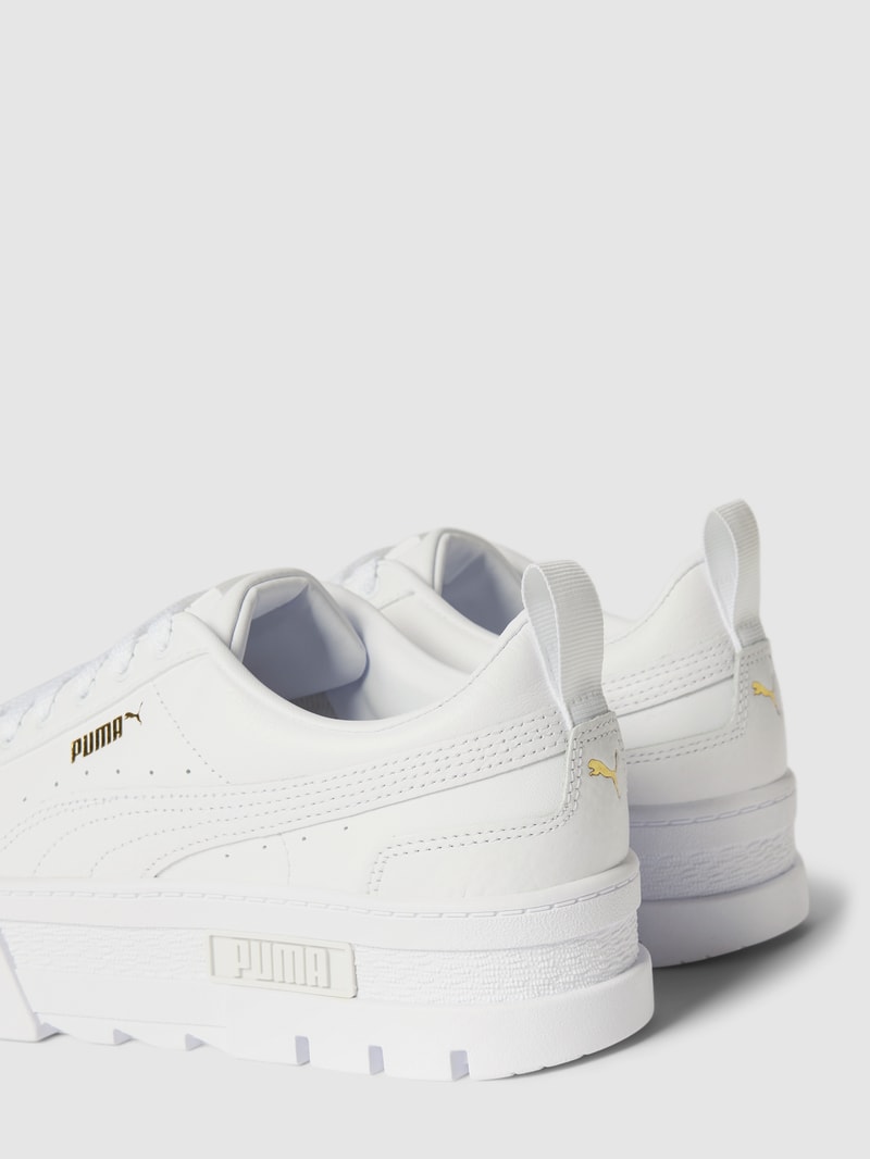Sneaker mit Plateau-Sohle Modell 'Mayze' in weiß