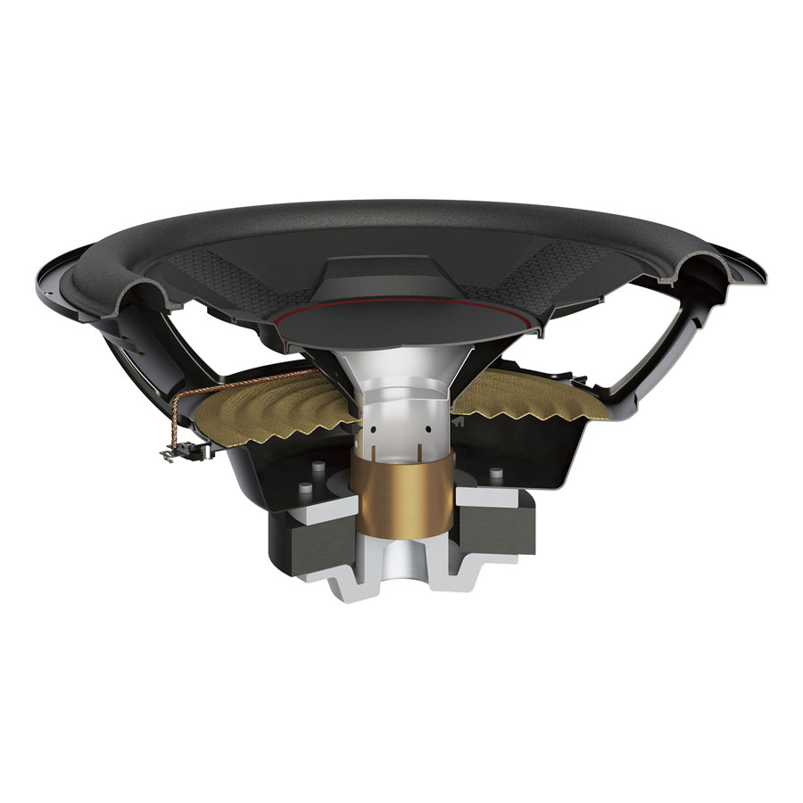 Pioneer TS-WX306B Subwoofer, 30 cm, geladen, im abgedichteten Gehäuse (1300 W), 1 Stück - ATU