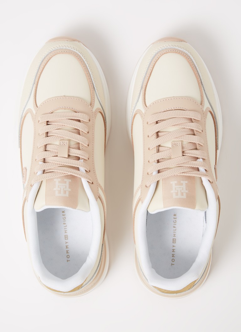 Pantofi Tommy Hilfiger din piele cu logo