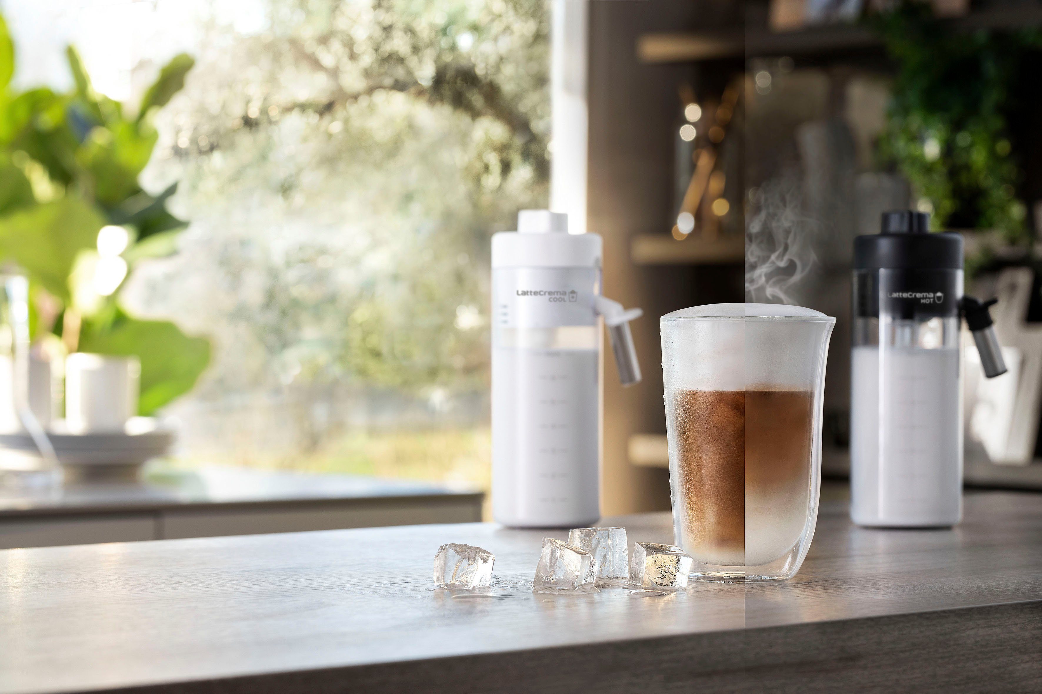 De'Longhi Kaffeevollautomat Eletta Explore ECAM 450.55 G, Grau, inkl. Pflegeset im Wert von € 31,99 UVP
