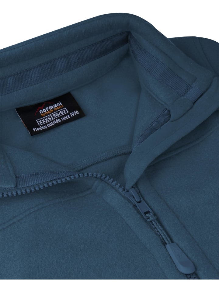 Normani Outdoor Sports Kinder Fleeceweste Kiana in Blau günstig kaufen