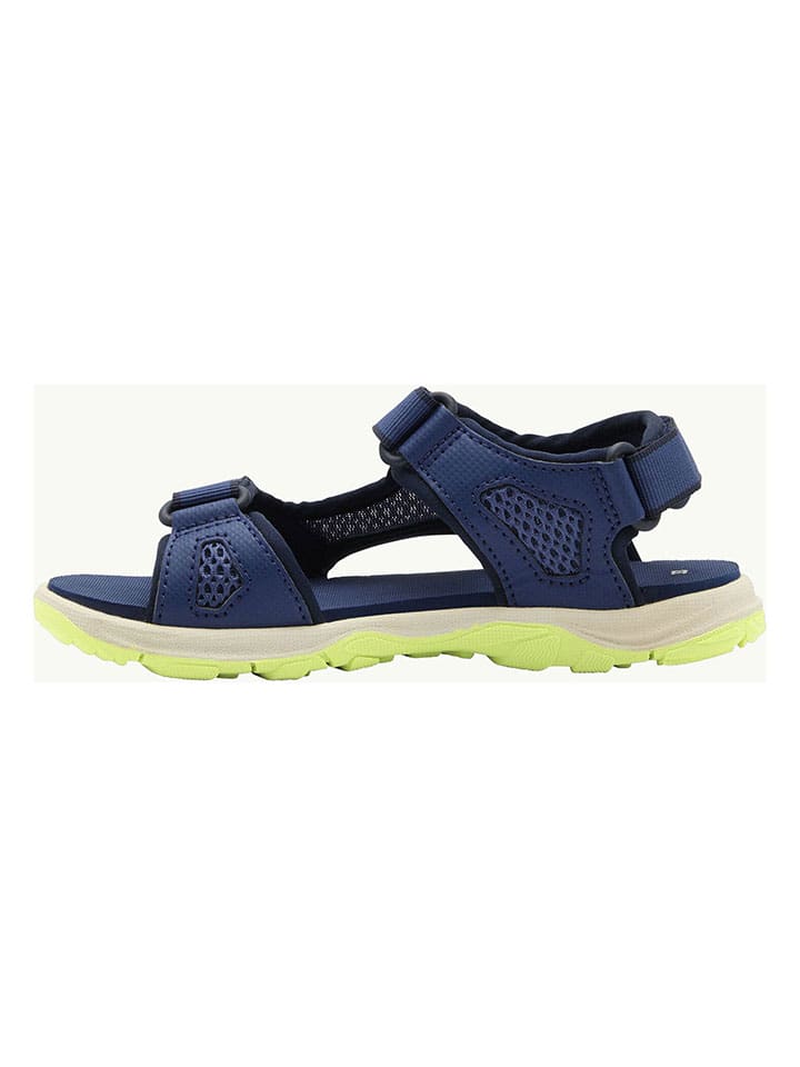 Jack Wolfskin Sandalen in Dunkelblau/Hellgrün günstig kaufen