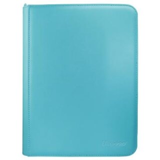 UP - Vivid 9-Pocket Zippered PRO-Binder - Light Blue