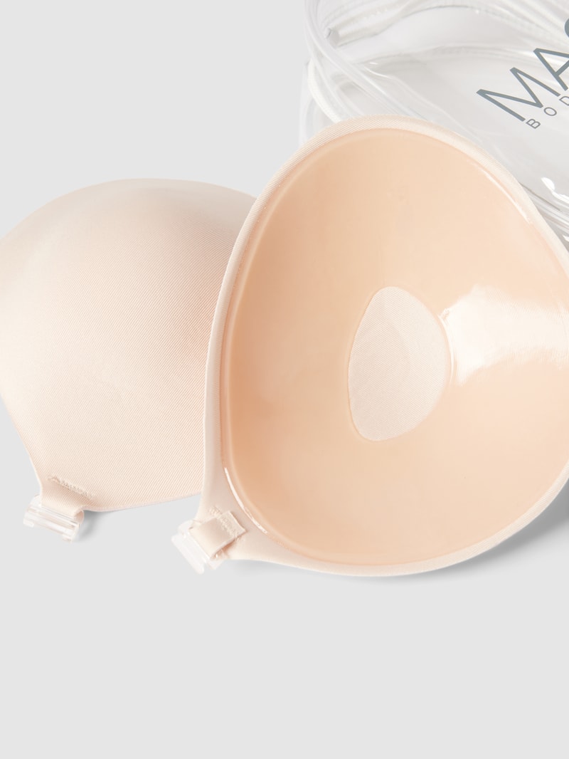 BH mit Push-up-Effekt Modell 'Backless Beauty' in offwhite