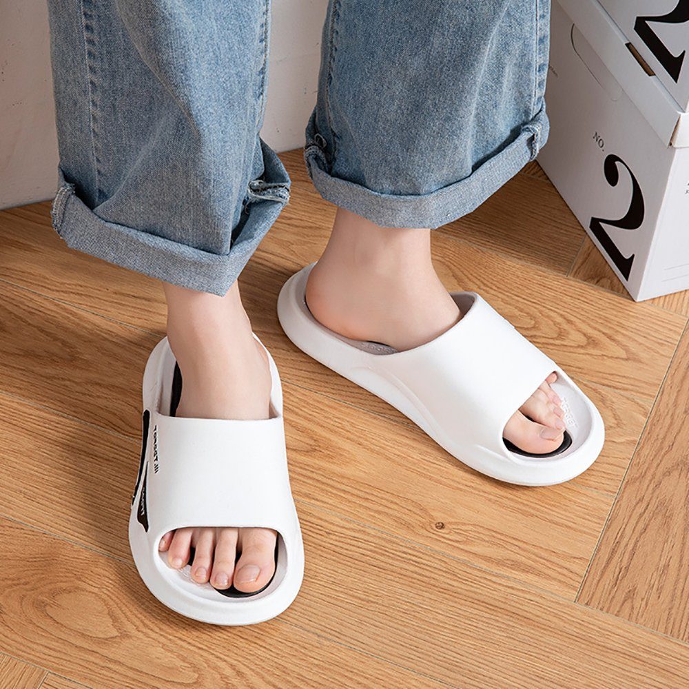 Geistesblitz Badeschuhe Unisex Sportswear Badesandale (Badeschlappen Unverzichtbare Hausschuhe für das Badezimmer, 1-tlg., Schnell Trocknende Duschhausschuhe) rutschfeste Badelatschen