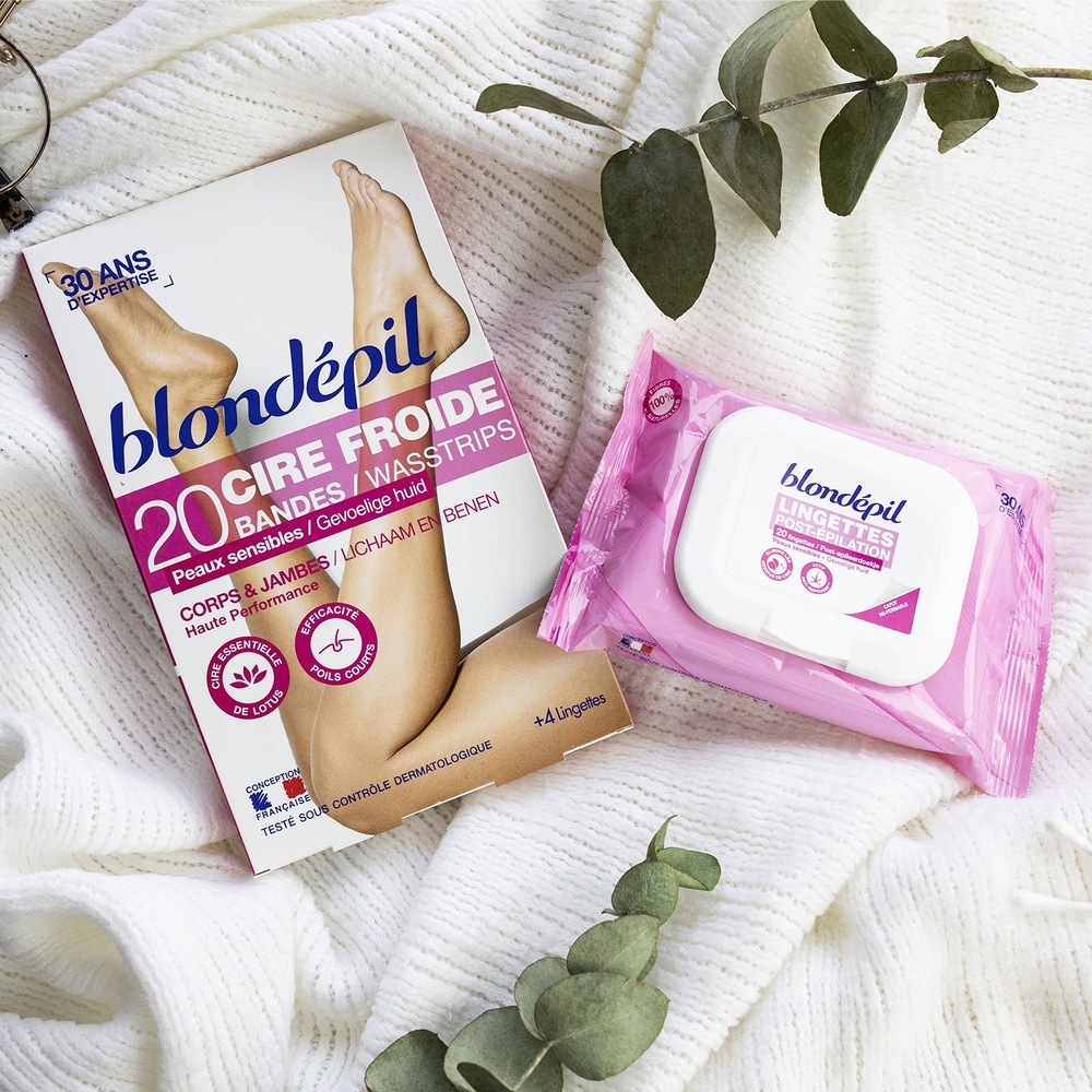 blondepil CIRE FROIDE HAUTE PERFORMANCE Corps & Jambes Cire froide corps et jambes