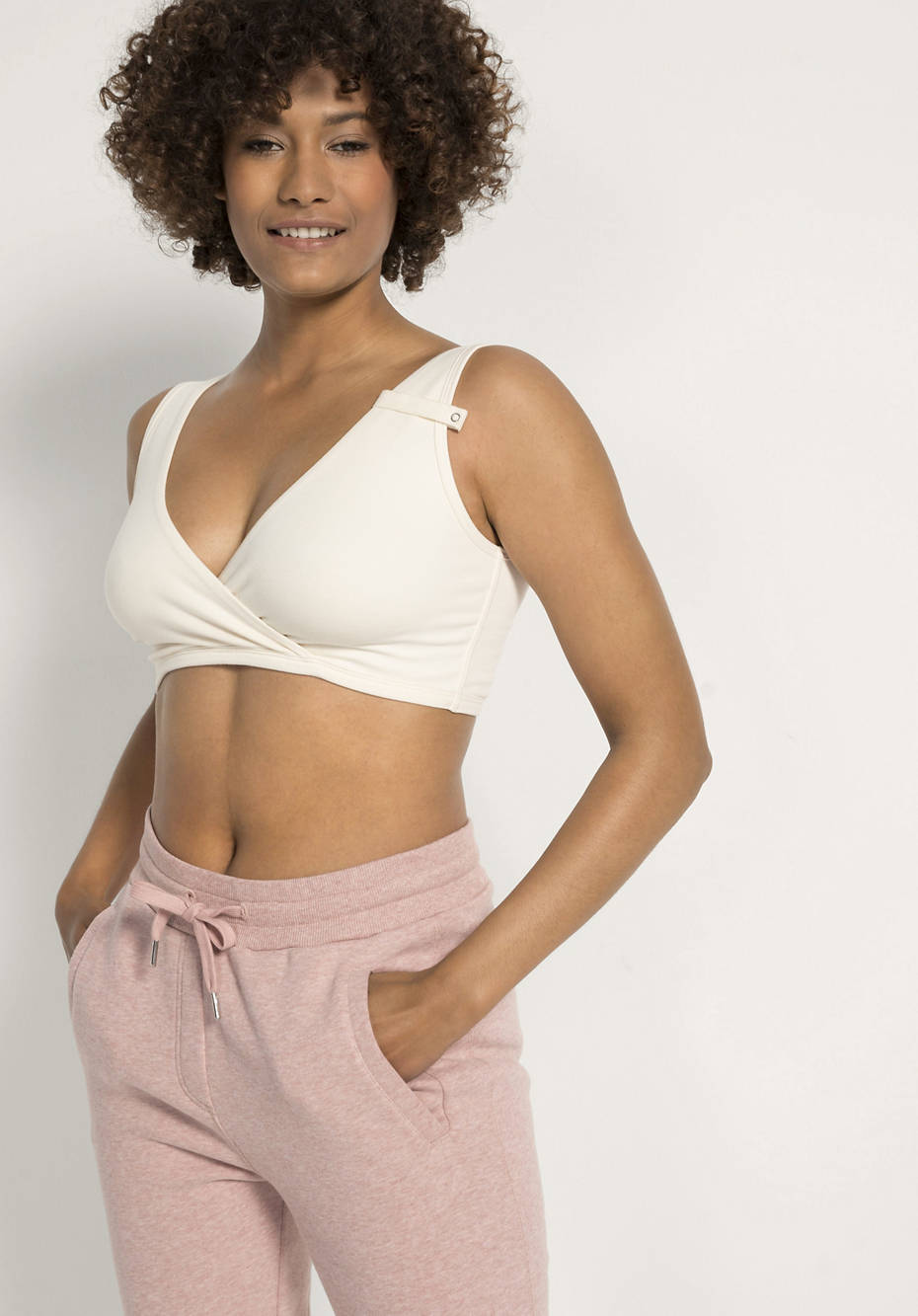 Still-Bustier aus Bio-Baumwolle