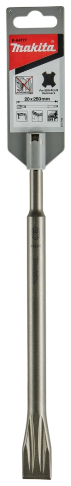Accessori Makita B-64777 Scalpello a freddo 20x250mm autoaffilante SDS-PLUS