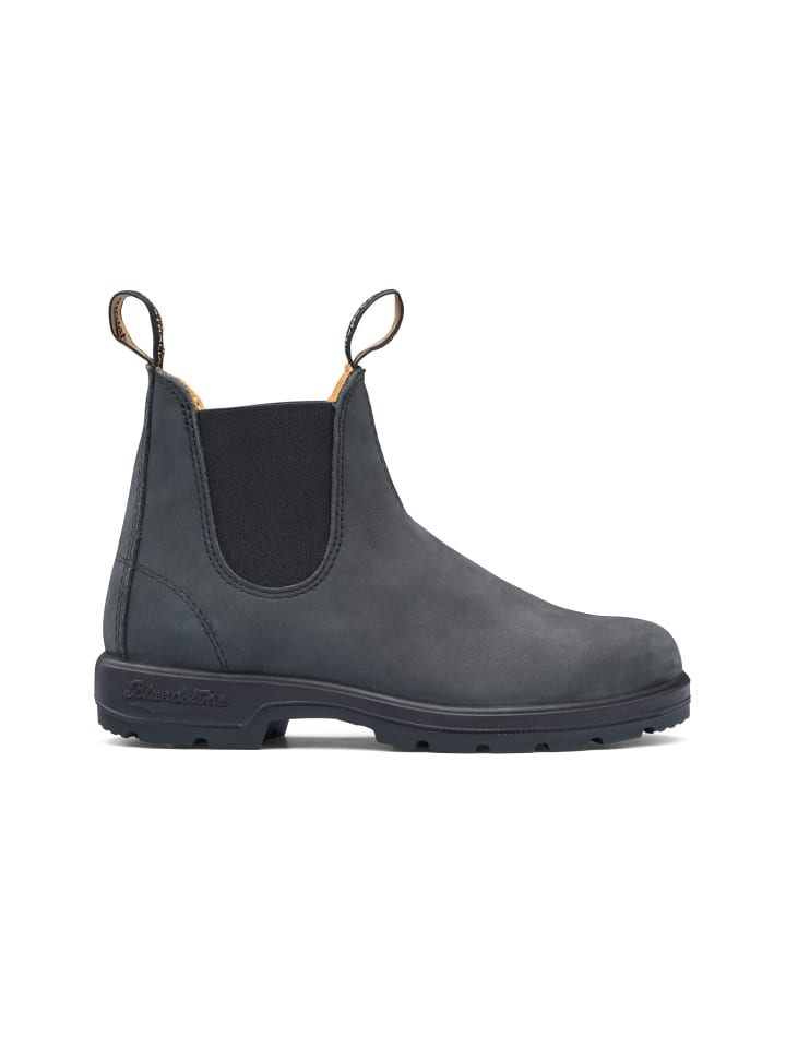 Blundstone Chelsea Boots Lederstiefel 587 Rustic Black in Rustic Black günstig kaufen
