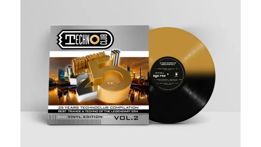 25 Years Techno Club Compilation Vinyl Edit.Vol2