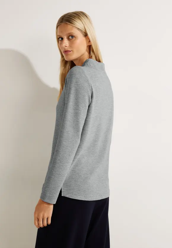 CECIL Pullover mit Glanzfasern