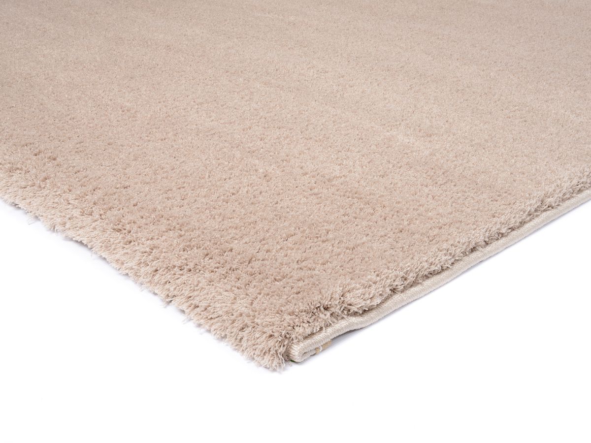 Hochflorteppich Soft Fun Beige 80 x 150 cm