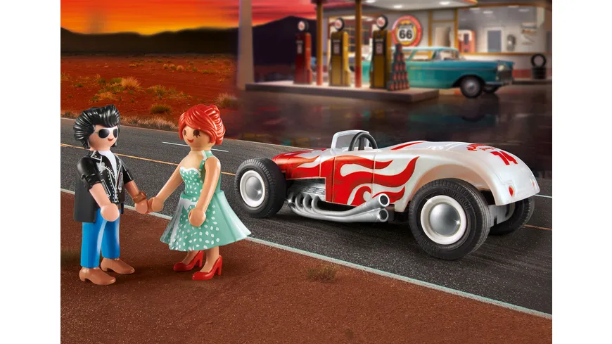 PLAYMOBIL 71078 - City Life - Starter Pack Hot Rod