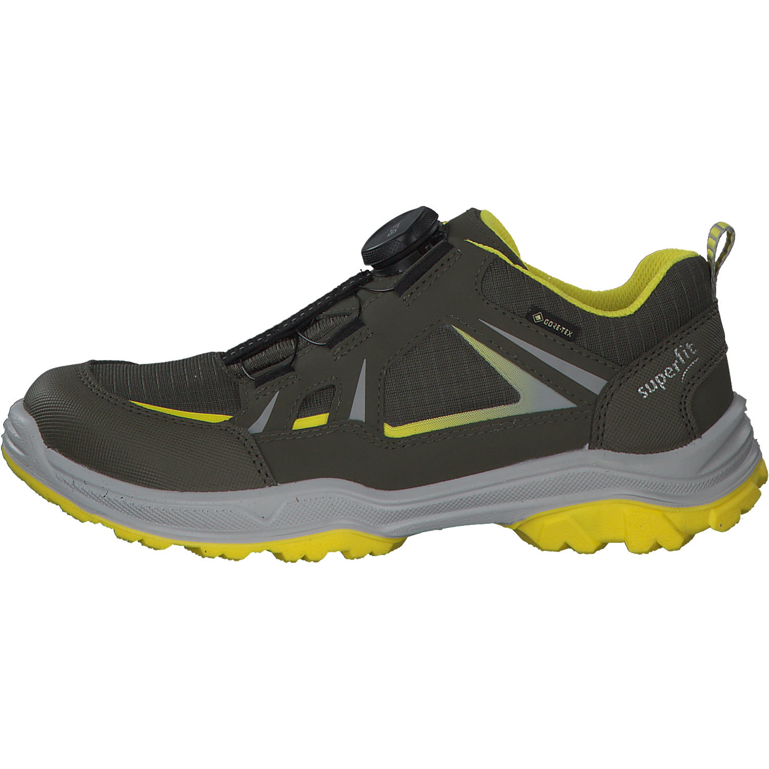 Superfit JUPITER 09069, Trekkingschuhe, Kinder, GRÜN/GELB