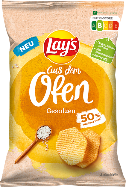 Lay's aus dem Ofen Gesalzen
