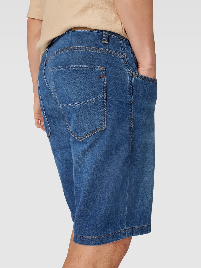 Bermudas im 5-Pocket-Design Modell 'BALI' in dunkelblau