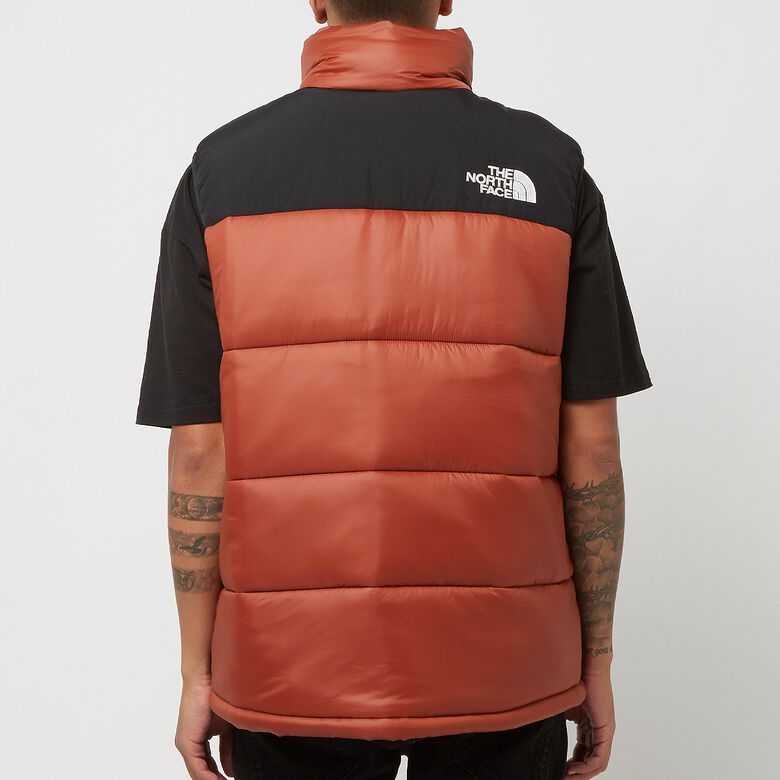 The North Face Himalayan Insulated Vest brandy brown/tnf black