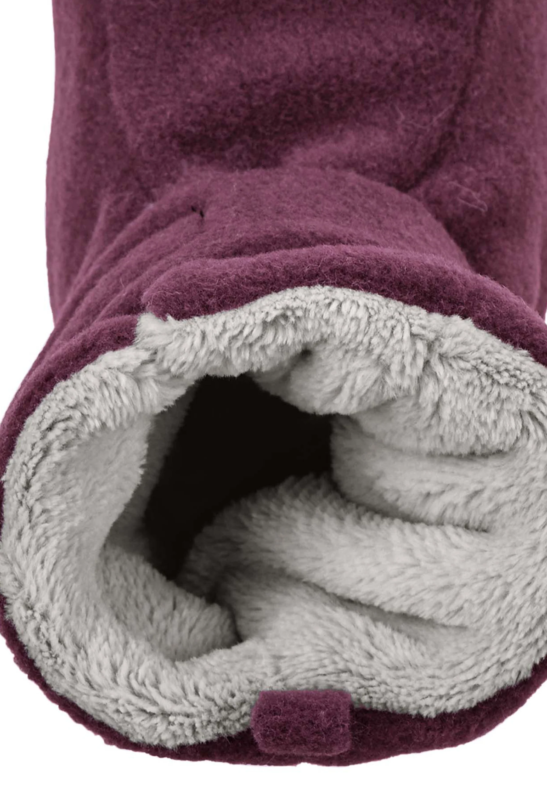 Baby-Schuh aus Microfleece mit Klettverschluss