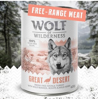 Wolf of Wilderness 6 x 400 g / 12 x 400 g - 
